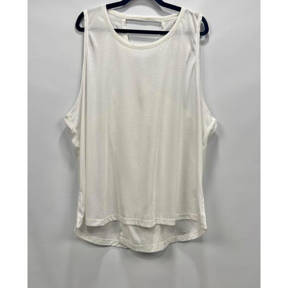 Nike‎ Yoga Dri-Fit Off-White Flyaway Training Tank - Picture 1 of 2
